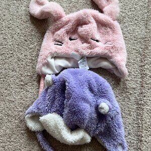 Little Girls' Winter Hats - Size 2-5T (Set of 2)